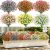 Der Rose 24 Bundles Fake Flowers Artificial Dasiy Faux Flowers Bulk for Outdoor