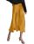 Zeagoo Womens Satin Skirts High Waist Skirt Zipper Casual Silk Midi Length Long