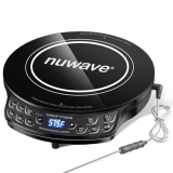 Nuwave Induction Cooktop, Improved Hot Plate with Digital Probe