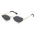 SOJOS Retro Small Polarized Sunglasses Womens Mens Vintage Narrow Irregular Shad