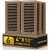 Floor Register 4×10, Brown Floor Vent Covers for Home Floor