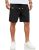 COOFANDY Men’s Linen Shorts Casual Elastic Waist Shorts Drawstring Loose Fit Sum