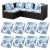 8 Pcs Outdoor Cushion Covers, Patio Sofa Cushion Covers Replacement