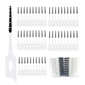 Maoerdental 300 Pieces Dual-Use Interdental Brushes Soft Silicone