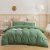 ECOCOTT Sage Green Duvet Cover Full Size