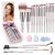 Makeup Brushes with Case, 20PCs Travel Makeup Brush Set