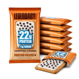 Legendary Foods Protein Pastry, Campfire S’mores, Low Carb/Low Sugar Snack