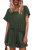 Ekouaer Summer Short Pajamas Set 2 Piece Short Sleeves PJs Cmofy Top and Shorts