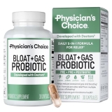 Physician’s CHOICE Bloat & Gas Probiotic 5-in-1 Proactive Support + Daily Relief