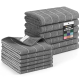 Homaxy Microfiber Kitchen Towels and Dishcloths Set
