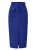 KIRUNDO Midi Skirts for Women Summer Fall High Waisted Cargo Trendy Pencil Slit