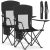 SONGMICS 2 Pack Breathable Camping Chairs