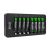 BEVIGOR Rechargeable AA and AAA Batteries with 8 Bay Smart Charger