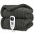 blunique Heated Blanket Electric Blanket Throw