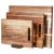 YUSOTAN 3-piece Acacia Wood Cutting Board Set for Kitchen