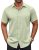 COOFANDY Men’s Untucked Wrinkle Free Shirt Casual Short Sleeve Button Down Shirt