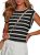Dokotoo Summer Tops for Women 2026 Casual Crewneck Sleeveless Sweater Vest Knit
