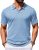 COOFANDY Mens Polo Shirts Short Sleeve Casual Knit Polo Shirt Vintage Golf T Shi