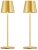 Kakanuo Cordless Table Lamp Rechargeable Gold