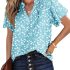 AUTOMET Womens Casual Dressy Tops 2026 Summer Short Sleeve Business Work Office