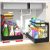 CAWIU 2-Pack Expandable Under Sink Organizers and Storage