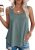WEESO Tank Tops for Women Dressy Casual Square Neck Loose Fit Summer Tops Vacati