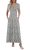 AUSELILY Maxi Dresses for Women Ankle Length Floral Print Beach Long Flowy Dress
