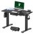 FLEXISPOT EN2 Whole-Piece Standing Desk with Clamp Power Strip