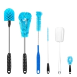 Long Handle Stainless Steel Water Bottle Brush Set