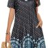 Long Maxi Dresses for Women Spaghetti Strap Sleeveless Dress Smocked Tiered Flor
