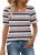 WIHOLL Beach Vacation Clothes for Women 2026 Summer Tops Casual Square Neck Shor