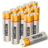 1.5V AA Batteries 12 Pack 1920mAh Alkaline Double A Batteries 10 Year Shelf Life