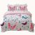 Wajade Butterfly Full Size Comforter Set for Girls Kids Adult Bedding Sets for G