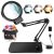 10X 30X Large Magnifying Glass with Light and Stand