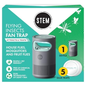 STEM Flying Insect Fan Trap for Indoor Bug Control: 62% Off