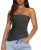 PRETTYGARDEN Tube Tops for Women Trendy Summer 2026 Spring Fashion Going Out Y2K