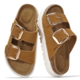Project Cloud 100% Genuine Leather Platform Sandals Women Footwear