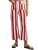 Tankaneo Womens Cropped Striped Jeans Casual High Waisted Stretchy Straight Leg