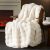 Amélie Home Faux Fur Throw Blanket for Couch