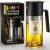 Costop Professional 500ml Glass Oil Sprayer – 3-in-1 Kitchen Tool: Fine Mist