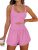 Caracilia Women’s Workout Athletic Romper Summer Sets Short Jumpsuits Onesie Run