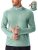 Men’s UPF 50+ Hoodie Shirts with Mask Rash Guard Long Sleeve Sun Protection SPF