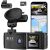 Dash Cam Front and Rear: 4K+2.5K Dual Channel Dash Cam-5GHz WiFi