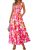 PRETTYGARDEN Womens Summer Dresses Floral Sleeveless Smocked Maxi Dress Boho Spa