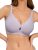LUCKMEEY Bras for Women No Underwire Wave Push Up Wireless Bra Seamless Bras Ful