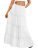 Trendy Queen Beach Vacation Clothes Maxi Skirts for Women Summer Outfits Maxi Sk
