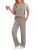 LILLUSORY Lounge Sets for Women 2 Piece Matching Summer Travel Outfits Spring Se