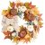 Valery Madelyn 20” Fall Wreaths for Front Door with LED Lights