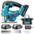 SEESII Jig Saw, Cordless Jigsaw Tool with 2×2.0Ah Batteries and Charger
