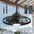 LEDIARY 20″ Outdoor IP65 Waterproof Plug in Ceiling Fan with Lights